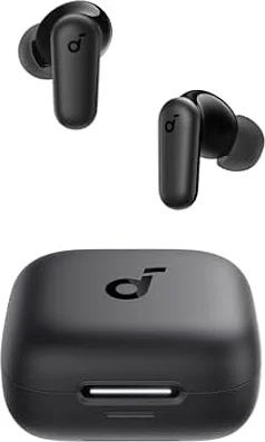 soundcore by Anker P30i Kabellose Ohrhörer smarter Geräuschunterdrückung | kraftvollem Bass, 10h/45h Akku, 2-in-1-Schutzhülle und Smartphone-Halterung, IP54, Bluetooth 5.4, Transparenzmodus