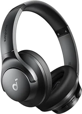 Soundcore by Anker Q20i kabelloser Bluetooth Over-Ear-Kopfhörer | mit Hybrid Active Noise Cancelling, 40h im ANC-Modus, Hi-Res Audio, tiefer Bass, Personalisierung per App, Dual-Verbindung
