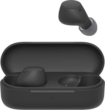 Sony WF-C510 Kabellose Kopfhörer | In-Ear-Kopfhörer Bluetooth, Multipoint-Verbindung, Umgebungsgeräusche, IPX4, 22 Std., Akku, iOS & Android, Schwarz