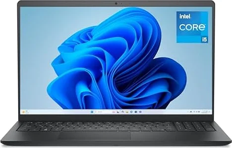 Dell 15 Laptop - Intel Core i5-1334U, 8GB RAM, 512GB SSD | 15 " FHD 120Hz Display, Intel Grafikkarte, Win 11, QWERTZ Tastatur, 2 Jahre Vor-Ort-Service (Netzteil separat erhältlich)