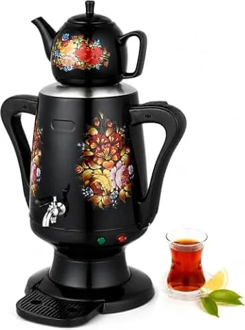 Elektrischer Türkischer Teekocher, 3,5L 1L Kapazität, automatische