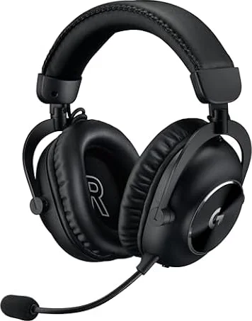 Logitech G PRO X 2 Lightspeed Wireless Gaming-PC-Headset, Schwarz | Abnehmbares Mic, 50mm-graphentreiber, DTS:X 2.0–7.1 surround, Bluetooth/USB/3,5-mm-aux, PC-Headset, PS5, PS4, Nintendo Switch