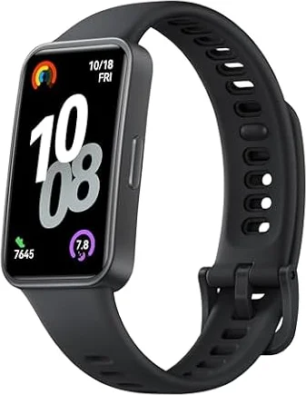 HUAWEI Band 10 Smartwatch, Fitness-Tracker, Schwarz | Schlafanalyse, Durchschnittliche Herzfrequenzvariabilität im Schlaf, Bis zu 14 Tage Akkulaufzeit, für iOS & Android